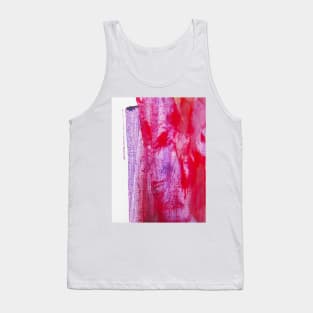 red abstract painting Tank Top